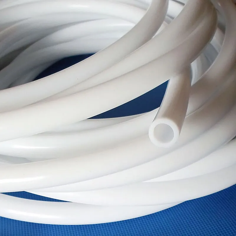 White Silicone Tube